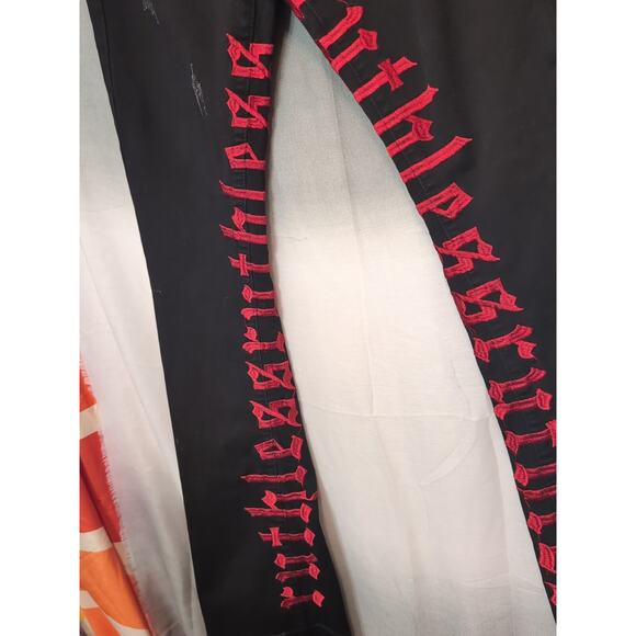 NovaMen Ruthless Men's Distressed Jeans Size 32(201) - Picture 2 of 8